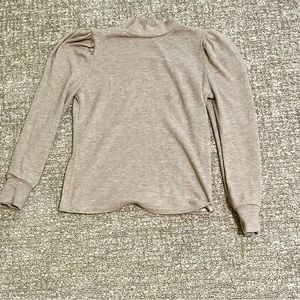 Brown long sleeve shirt